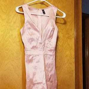 Satiny Pink Dress